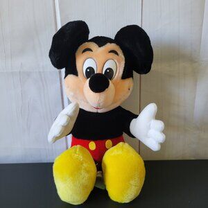 Vintage Disneyland 16” Mickey Mouse Plush, Walt Disney World.